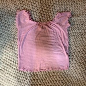 cute pink crop top